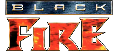 Black Fire logo for Sega Saturn